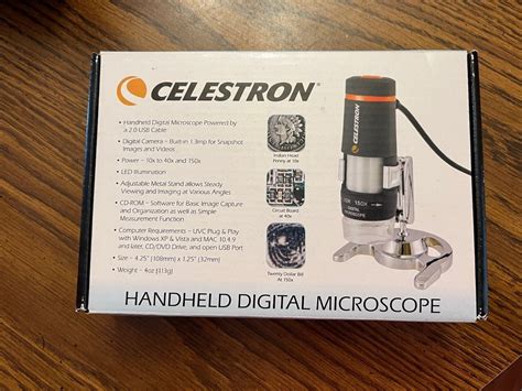 Celestron Digital Handheld Microscope Model 44302