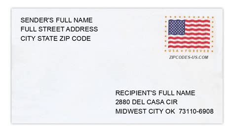 Midwest City Oklahoma Zip Codes