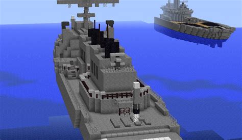 Navy Destroyer Minecraft Map
