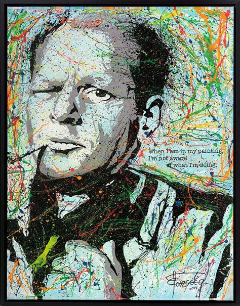 Jackson Pollock Limited Gold Edition Of 99 Pop Art Print Art Prints
