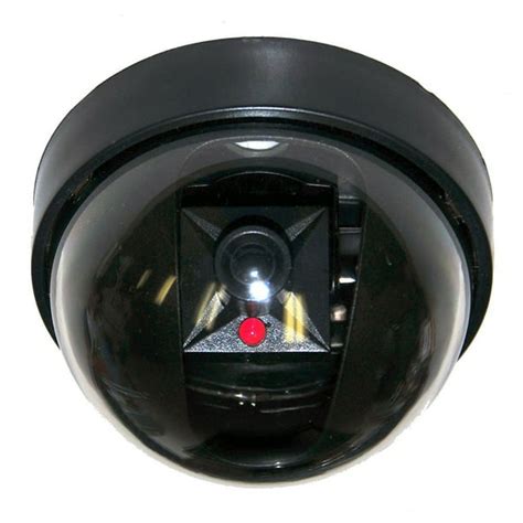 Videosecu Dummy Fake Dome Security Camera W Simulated Flashing Blinking Led Light For Cctv Home