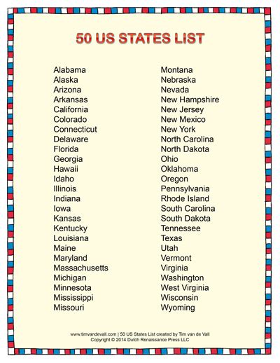 Alabama (al) alaska (ak) arizona (az) arkansas (ar) california (ca) colorado (co) connecticut (ct) delaware (de) district of columbia (dc) florida (fl) georgia (ga) hawaii (hi) idaho (id) illinois (il) indiana (in) iowa (ia) kansas (ks) kentucky (ky) louisiana (la) maine (me) maryland (md) massachusetts. List of States in Alphabetical Order | Social Studies ...