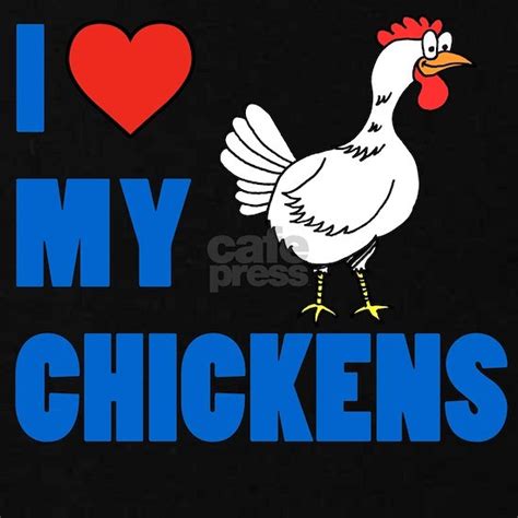 I Love Chickens Kids Dark T Shirt I Love Chickens T Shirt By Jasonn