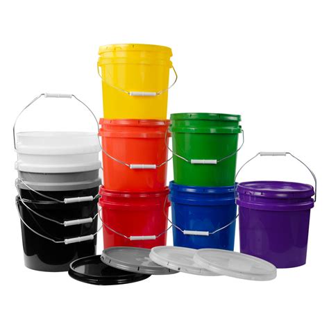 Colored Plastic 5 Gallon Buckets Cheaper Than Retail Price Buy
