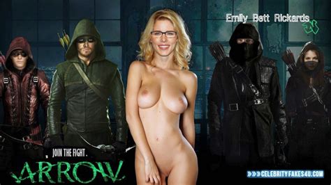 Emily Bett Rickards Arrow Tv Series Nude Body Fake Celebrity Fakes U