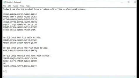 Clave para Activar Microsoft Office Professional Plus 2016 2024