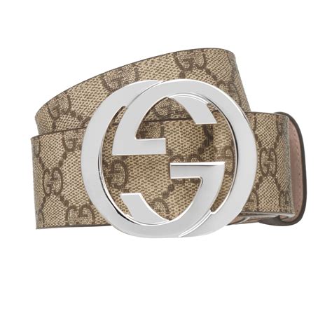 Gucci Gg Supreme Belt Unisex Belts Flannels Fashion Ireland