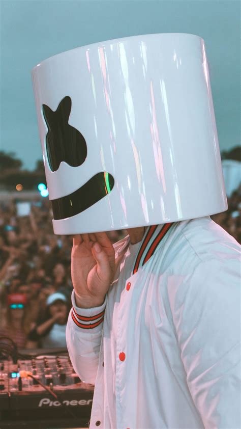 1080x1920 Marshmello Performing Live Stage Crowd 5k Iphone 76s6 Plus