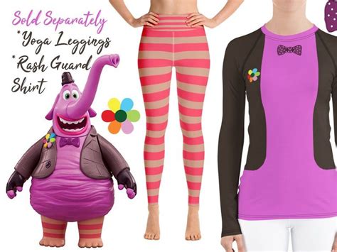 Bing Bong Womens Costume Athletic Halloween Yoga Leggings Etsy