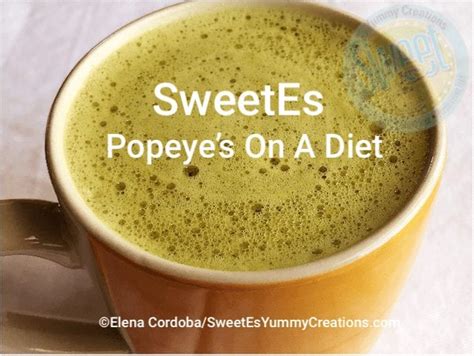 Popeye S On A Diet Lf Sweetes Yummy Creations
