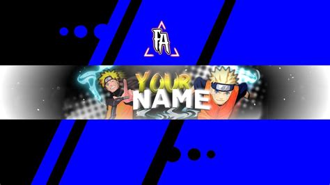 Artstation Banner Template Naruto