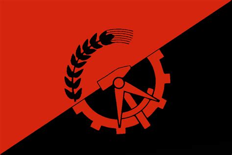 Libertarian Socialist Flag Based On The Uasr Flag From Reds Alternate