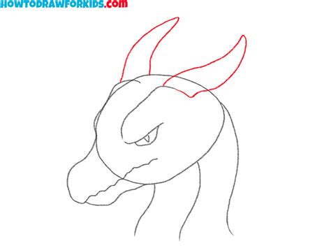 Dragons Head Drawing How To Draw A Dragons Head Step By 60 Off