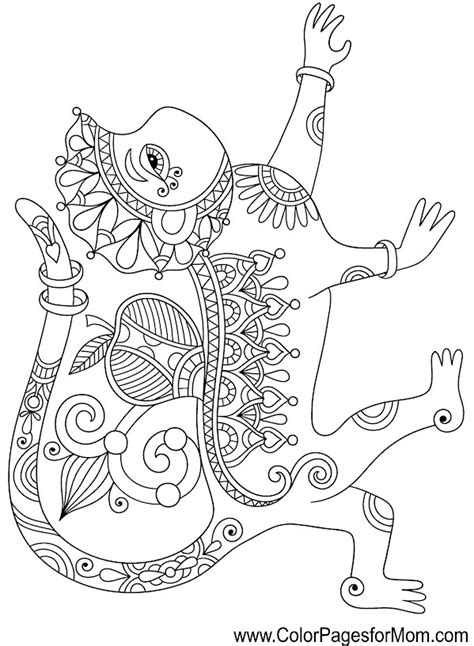 Animals 137 Advanced Coloring Page
