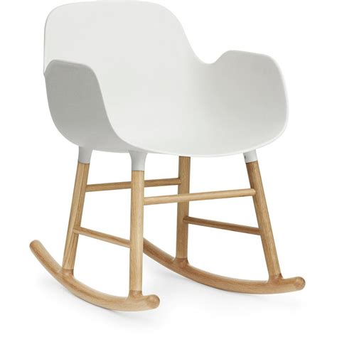 Our team of dedicated craftsmen. Normann Copenhagen - Form Rocking Armchair | Rocking chair ...