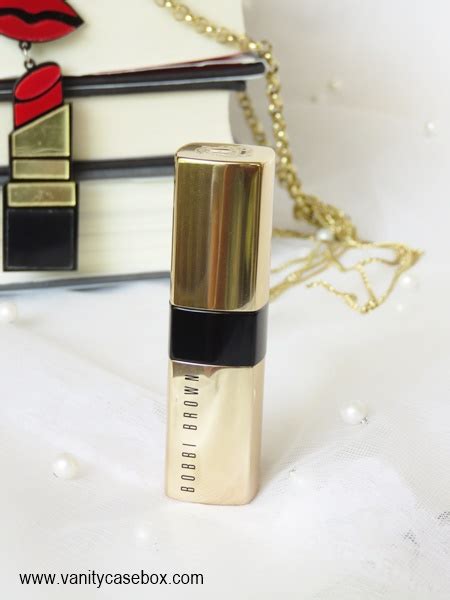 Bobbi Brown Luxe Lip Color Pink Buff Review Swatches Vanitycasebox