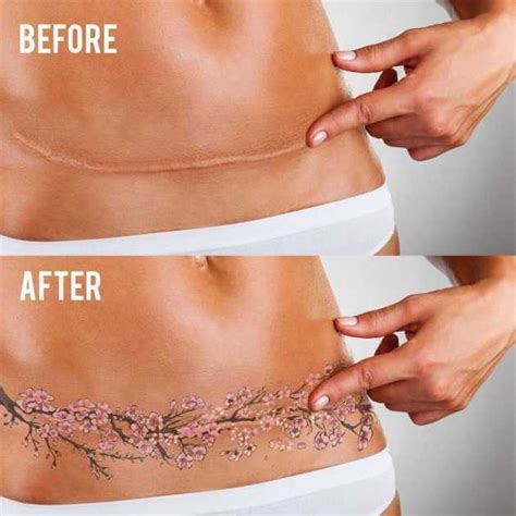 25 Awesome Stomach Tattoos To Cover Up Stretch Marks Entertainmentmesh