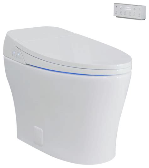 Muse Iwash Integrated Intelligent Bidet Elongated Toilet Contemporary