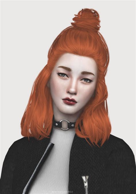 Sims 4 Red Hair