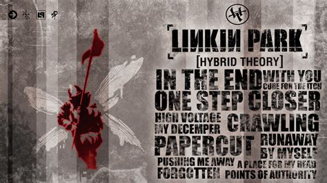 One step closer, crawling, papercut, in the end, but tracks such as points of authority, pushing me away. Hybrid Theory, an album review - Ungroovygords