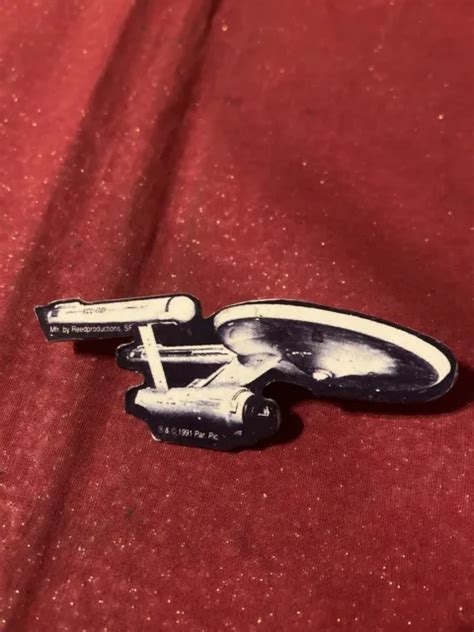 Vintage 1991 Reedproductions Star Trek Uss Enterprise Ncc 1701 Pin 15