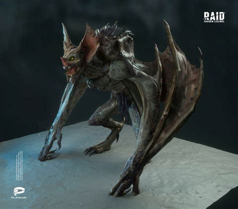 Artstation Bat Alexander Dudar Creature Concept Art Mythical