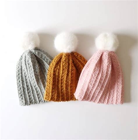 Extended Half Double Crochet Winter Hat Daisy Farm Crafts