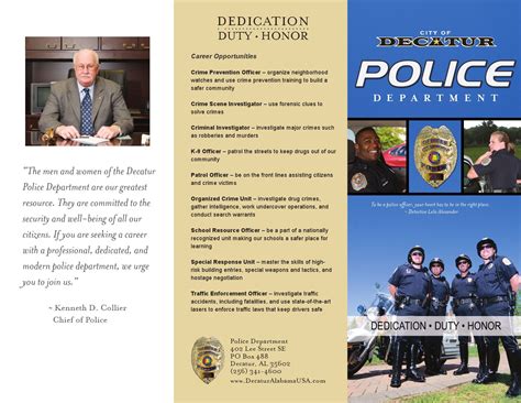 Decatur Police Department Recruitment Brochure By The City Of Decatur