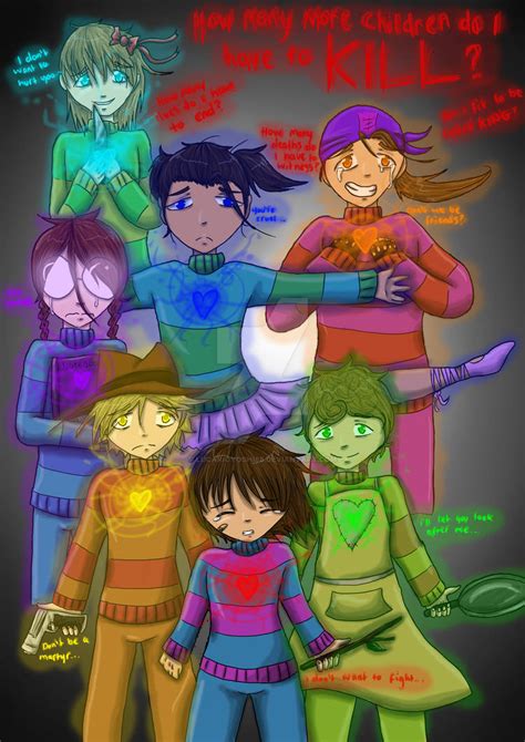 Undertale The Human Souls By Lucarioyoshi88 On Deviantart