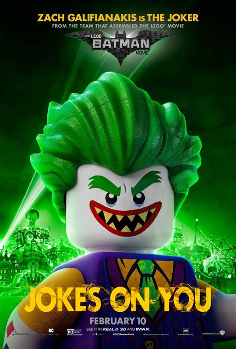 Batman Villains In Lego Batman Movie Character Posters