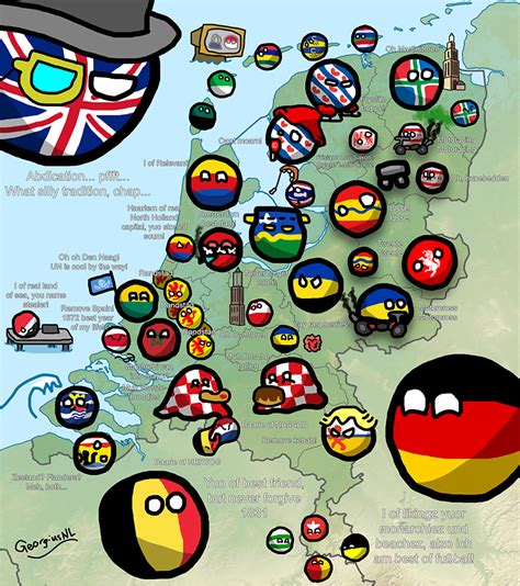 countryballs map of the netherlands fun comics history memes country jokes