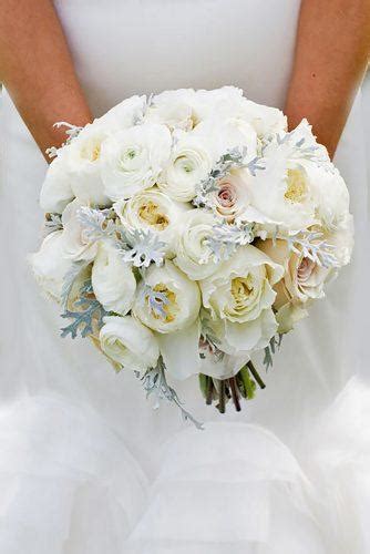 Trend Alert For Winter 24 Silver And Grey Wedding Bouquets