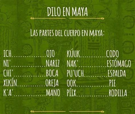 Los Tipos De Lengua Maya En Mexico Mexico Desconocido Lenguas Images