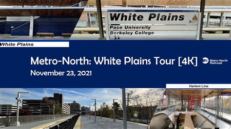 Metro North White Plains Tour 4k Youtube