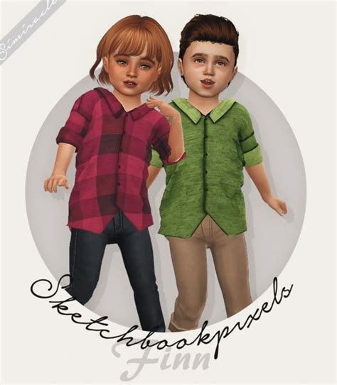 Sketchbookpixels Finn Kids And Toddlers 3t4 At Simiracle Sims 4 Updates