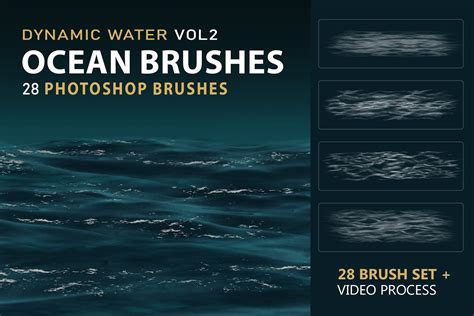 Dynamic Ocean Photoshop Brushes Vol2 Creative Market