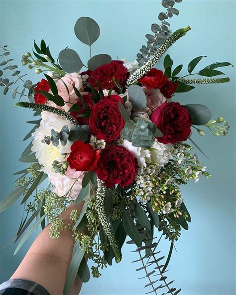 Ashleys Bouquet Was Made With The Spectacular Tess Garden Rose We Dont