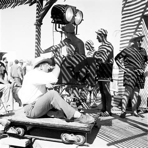 Henri Georges Clouzot On The Set Of Le Salaire De La Peur 1951 Film