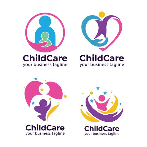 Kids Care Kids Foundation Logo Design Vector Template 12800623 Vector