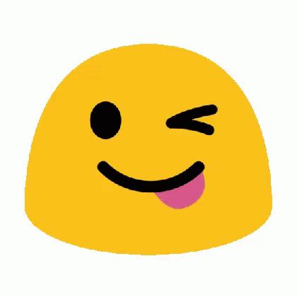Wink Smiley Sticker Wink Smiley Emoji Gifs Entdecken Und Teilen