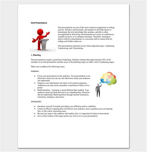Presentation Outline Template 19 Formats For Ppt Word And Pdf