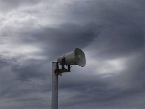 Tornado Siren Stock Photos Pictures And Royalty Free Images Istock