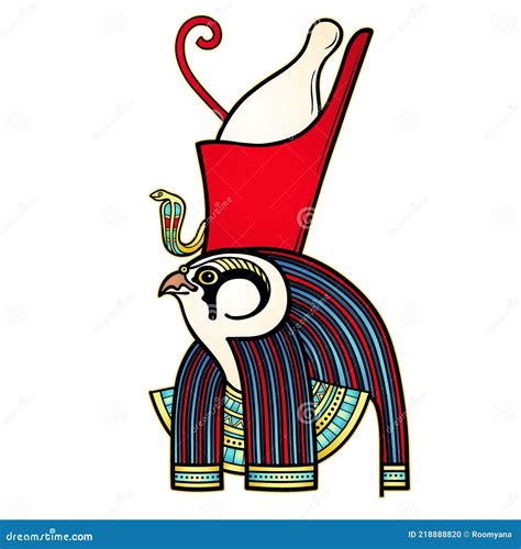 Head Of Horus Egyptian God Logo Vector Illustration 251389778