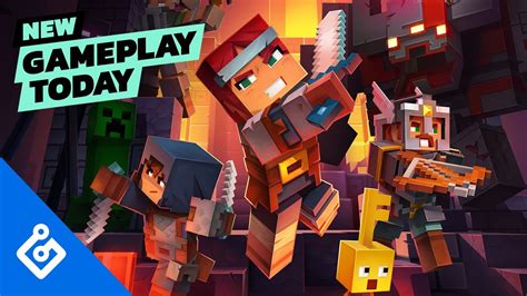 Minecraft Dungeons Co Op Gameplay — New Gameplay Today Youtube