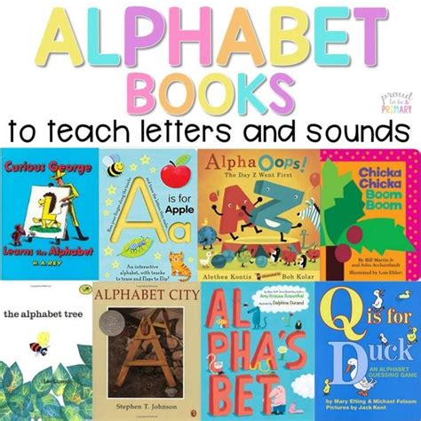 Alphabet Books For Teaching Letters And Sounds Proud To Be Primary