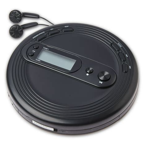 Onn Personal Cd Player With Fm Radio