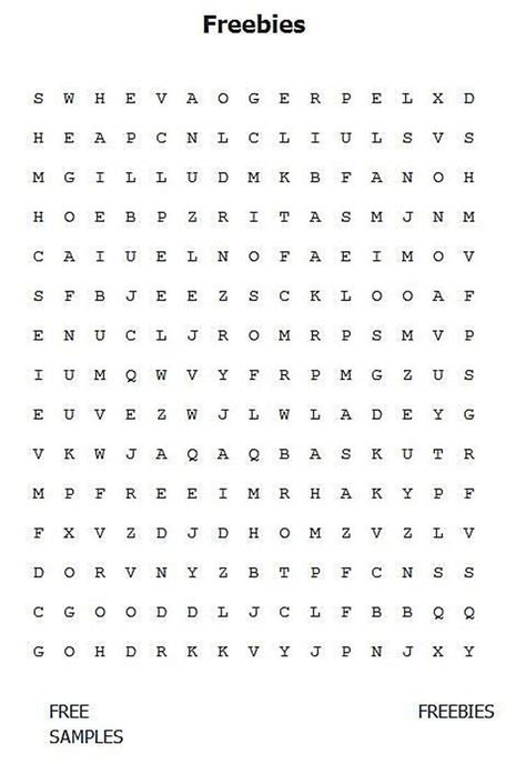 11 Places To Create Your Own Free Word Search Puzzles Free Word