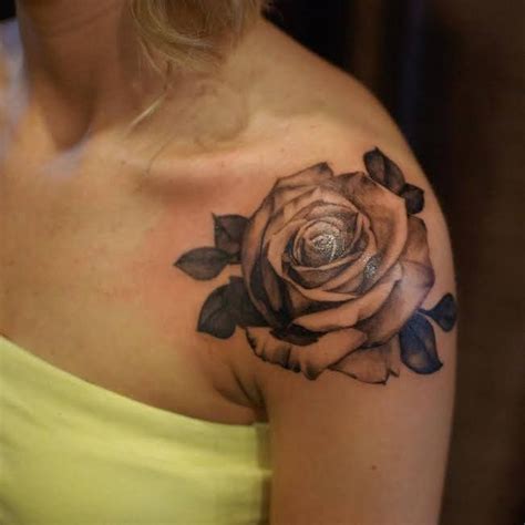 Rose Shoulder Tattoo Designs Ideas And Meaning Tattoos For You