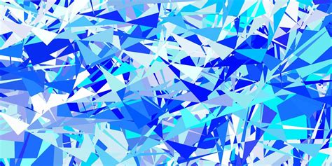 Light Blue Vector Background With Polygonal Forms 8340743 Vector Art