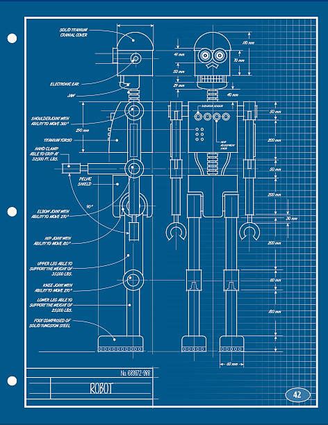 Machine Blueprints Stock Photos Pictures And Royalty Free Images Istock